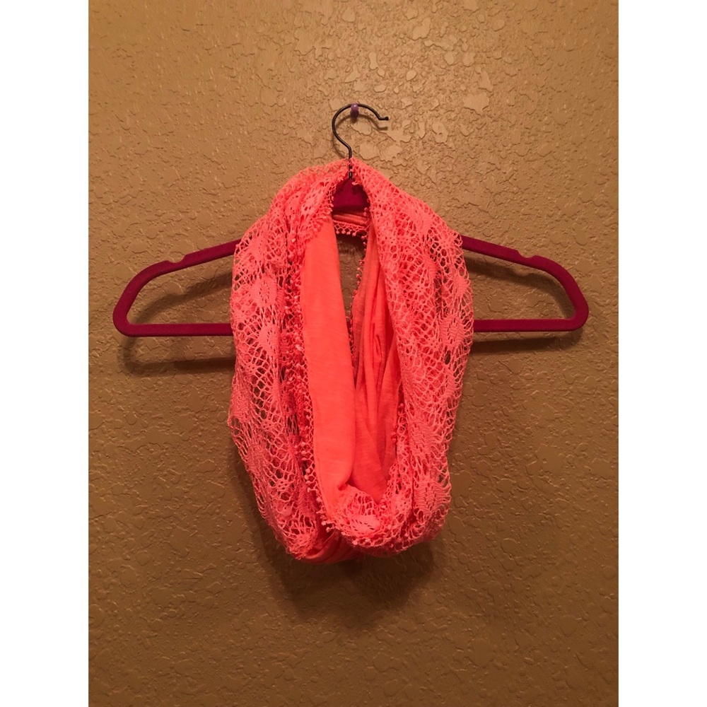 Pink Infinity Scarf - Picture 2 of 3